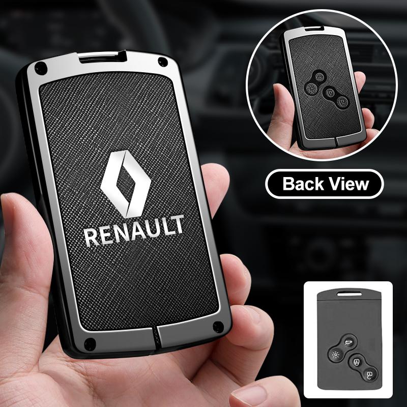 For Renault 2026 New Hub Caps Leather Car Key Cover for Renault Austral Kadjar Clio Megane Captur Arrana Kolaos Zoe Scenic Dacia