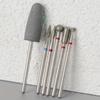 6pcs/set Nail Tools Nail Grinding Head for Removing Acrylic Cuticle Polishing Bit Nail Files Drill