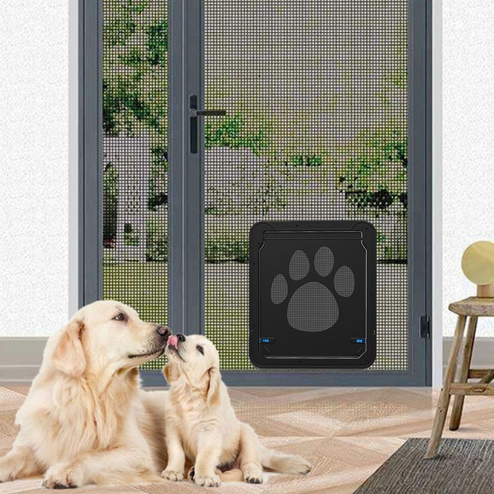 Безопасный запирающийся экран Anti Bite Outdoor Dogs Cats Window Gate Outdoor Function Gates & Ramps Window Safety Self-Closing Flap Gate