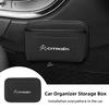 Paste Car Cards Phone Key Paste Box Self Adhesive Storage Pocket For Citroen C4 C3 C5 C1 C2 C6 VTS C4L DS3 DS4 DS5 Grand