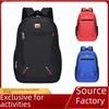 Oxford Cloth Sports Backpack with Custom Logo for Male Students and Business Travel