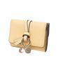 Trifold Wallet CHC21WP946F57 ALPHABET SOFTY YELLOW [Chloe] Women's [Item]