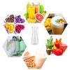 Acrylic Transparent Juice Bottle Water Jug Ice Cold Juice Jug with Lid for Bar Home Use