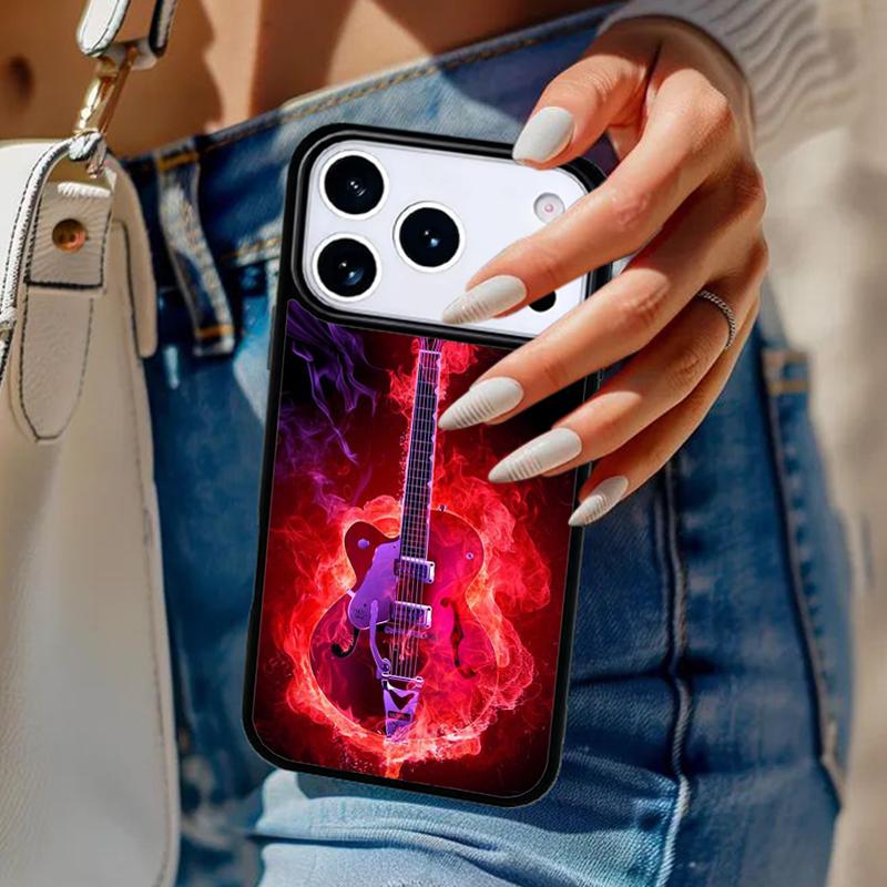 Музыкальные ноты Скрипка Классический Чехол для Телефона Для iPhone 17 Air 14 15 13 12 Max Чехол Для Apple 16e 11 Pro Max Plus Coque