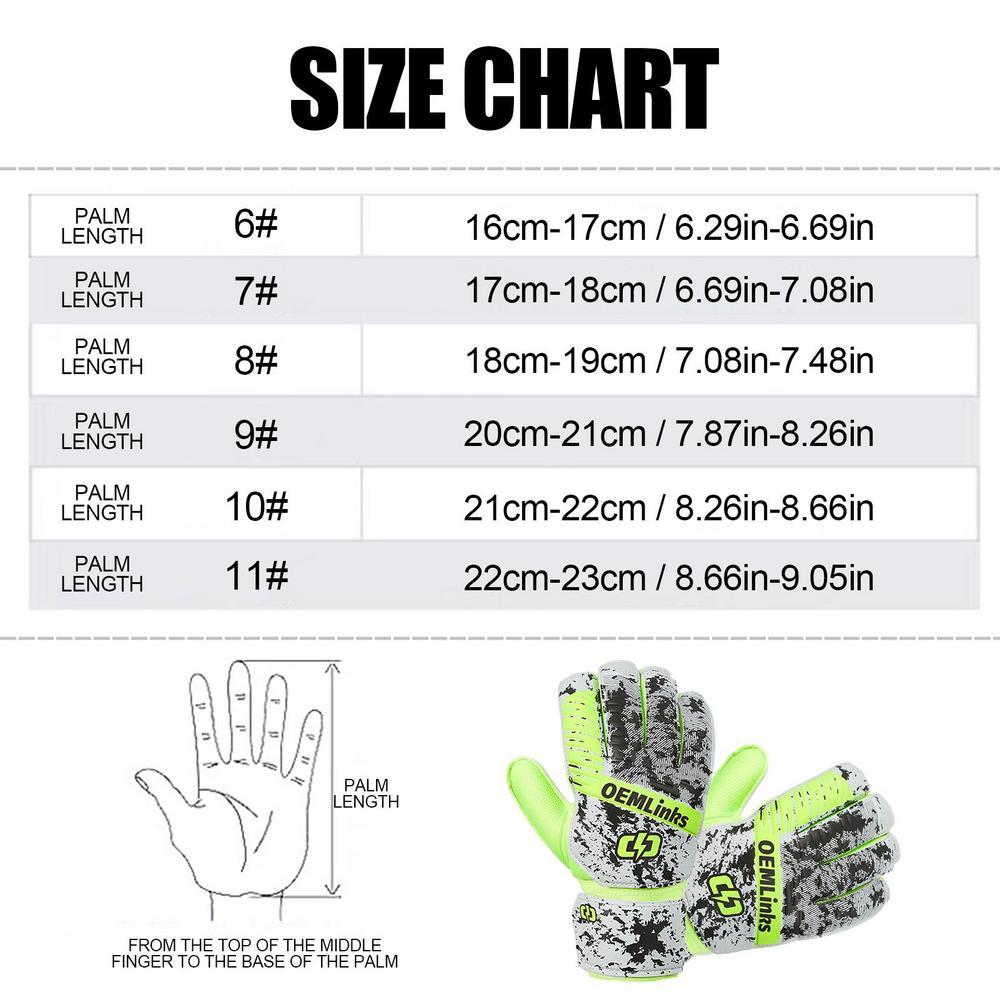 Профессиональные вратарские перчатки, футбольные перчатки, противоскользящие дышащие утолщенные профессиональные вратарские перчатки для защиты пальцев