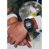 Наручные часы Casio G-Shock, модель-перевыпуск первого поколения, изготовленная из биомассы, DW-5000R-1AJF, мужские, черные.