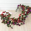 Spring Autumn Rose Garland Fake Plant Vines Flowers Garland Garden Arch Artificial Rose Flowers