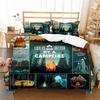 3D Print Natural Landscape Camping Night Sky Comfortable Duvet Quilt Cover Pillowcase Bedding Set Children Bedroom Home Textile