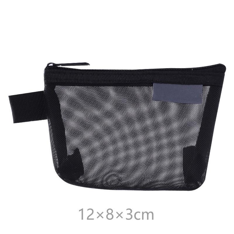 Мини-прозрачная нейлоновая сетчатая сумка для карт, органайзер для кредитных карт, портативный кошелек для монет, губная помада, сумка для хранения ключей с линией передачи данных