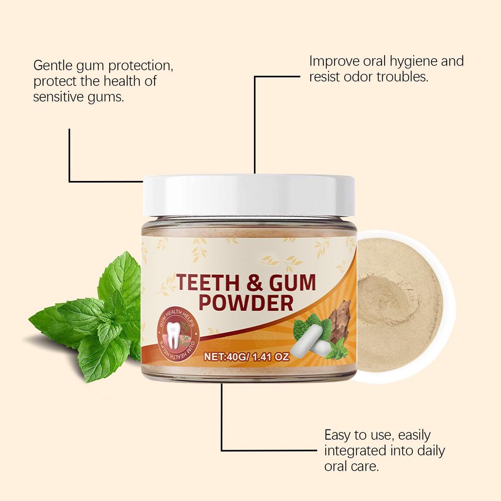 Травяной порошок Herbal Care Чистые зубы Чистые свежие зубы