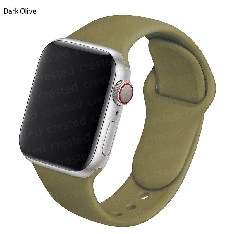 Спортивный браслет-ремень, силиконовый ремешок для Apple Watch, ремешок 8, 7, 41 мм, 45 мм, SE 6, 44 мм, 40 мм, 38 мм, 42 мм, резиновый мягкий ремешок для часов iWatch серии 5, 4, 3, 2, 1