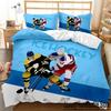 Хоккей Спорт Playerextreme Спорт Постельный комплект Мальчики Девочки Полуторный Двуспальный Размер Пододеяльник Наволочка Кровать Детский Взрослый Дом