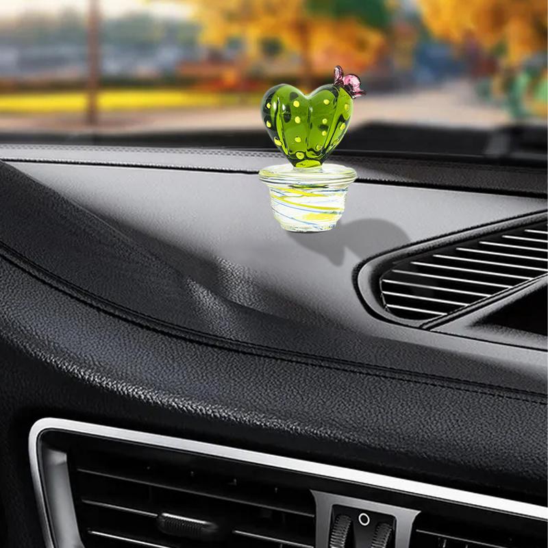 Мини-фигурки кактусов, украшения, стеклянный кактус, бонсай, декор, скульптуры и фигурки, настольные украшения, украшения для автомобилей и дома, игрушки