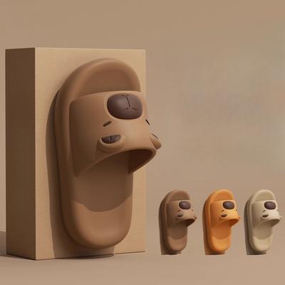 Детская обувь, шлепанцы, нескользящие для дома и пляжа летом