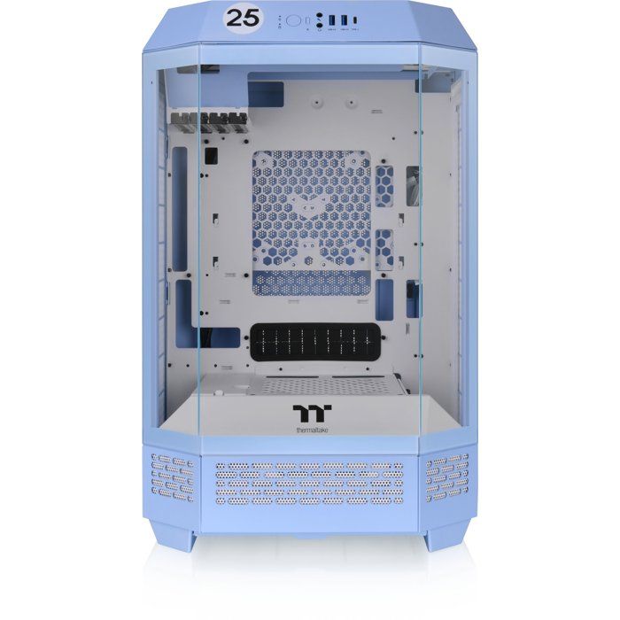 THERMALTAKE - CA-1Y4-00SFWN-00 - The TOWER 300 - Boitier PC sans alimentation - Mini tour - Format Micro-ATX - Hydrangea blue