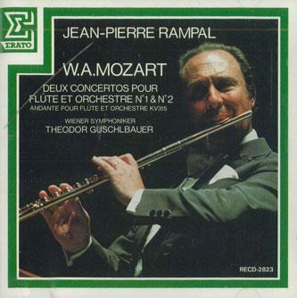 CD МОЦАРТ, ЖАН-ПЬЕР РАМПАЛЬ - Два концерта для флейты №1 и №2 RECD2823 RVC Japan ObiClassical Б/У