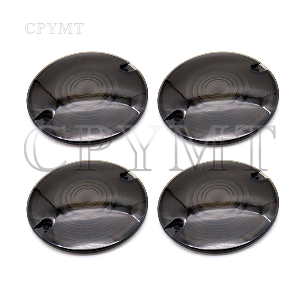 Комплект крышек для указателя поворота мотоцикла с лампочками 1156 1157, подходит для Harley Touring Road Electra Glide Road King