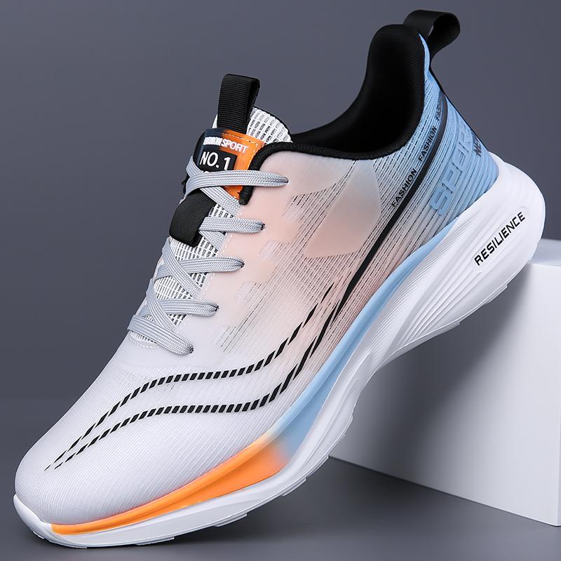 Модная мужская повседневная спортивная обувь, дышащие легкие кроссовки, уличные сетчатые кроссовки для бега, атлетическая обувь для бега трусцой и ходьбы