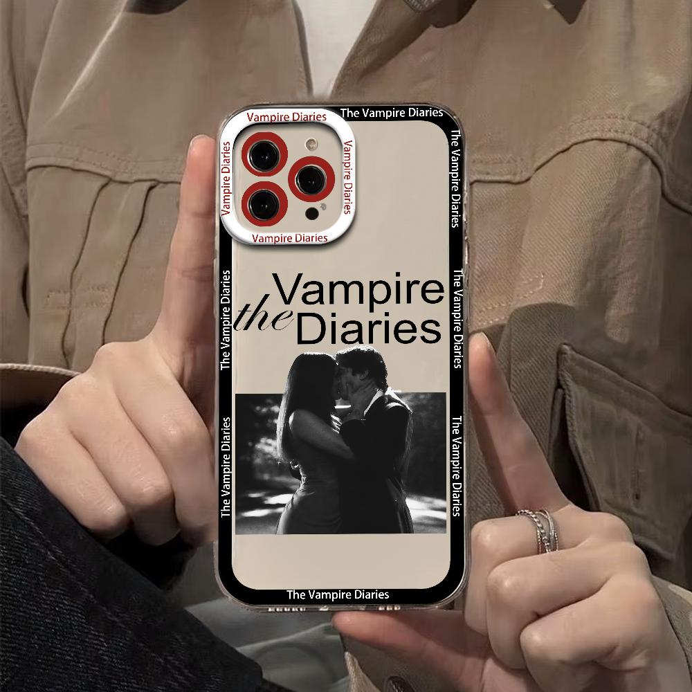 Fantasy TV phone case For Samsung Galaxy S25 Ultra S24 FE S23 S22 Plus Clear Shockproof Soft Bumper The Vampire Diaries
