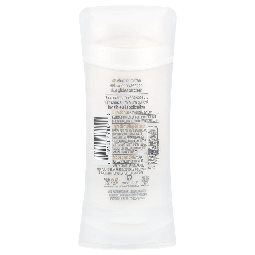 Dove, Дезодорант 0% Алюминия, Масло Ши, 75 г (74 г)