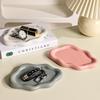 Cloud Shape Ceramic Jewelry Tray INS Style Trinket Dish Decorative Storage Plate for Rings Earrings Home Tabletop Birthday Gift