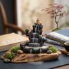 Mountain Shape Backflow Incense Burner River Waterfall Backflow Incense Holder  Living Room