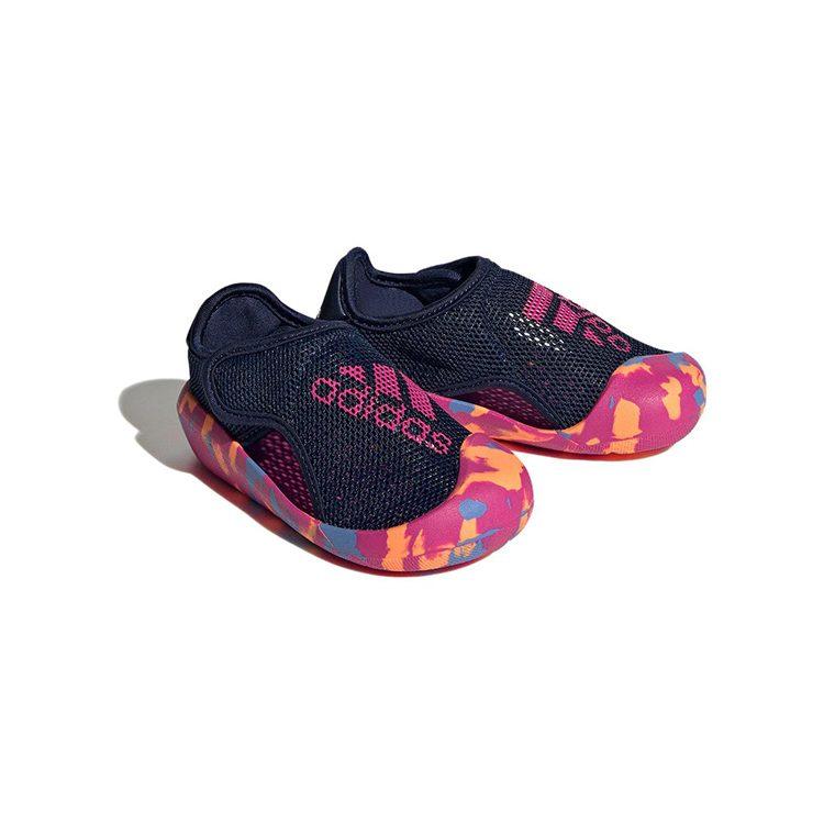 Adidas 2 Abrasion Resistant Abrasion Resistant Low top Sports Sandals Black Blue Pink Infant And Toddler H06440
