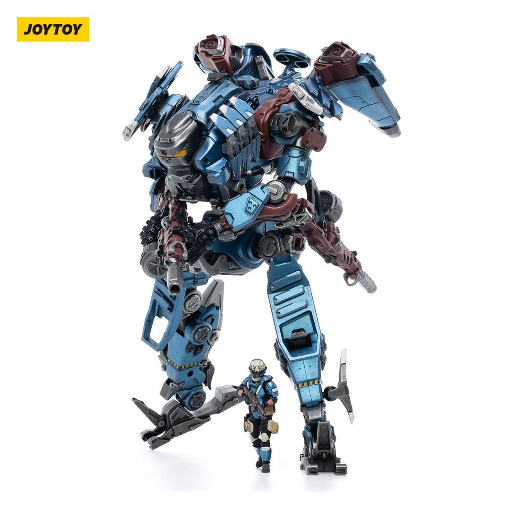 JOYTOY Dark Source Combination Strategy Mecha Blue Paint Scale PVC ABS Painted Movable Figure "Goku 01" Ver. 1/25 &