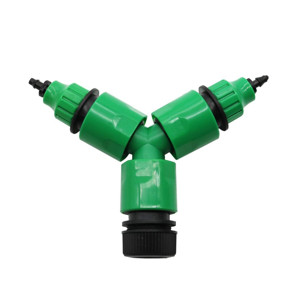 Набор для капельного полива теплицы и сада,3 ходовый соединитель для шлангов