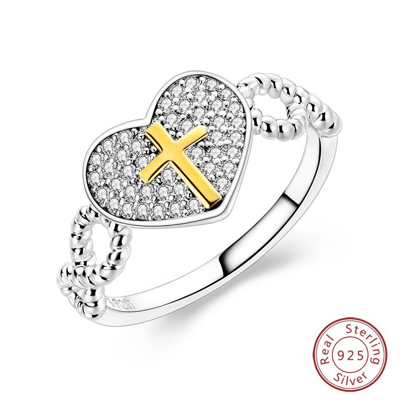 925 Sterling Silver Heart Shaped Infinite Minimalist Rings Hollow Celtic Knot Rings for Women Elegant Engagement Wedding Jewelry