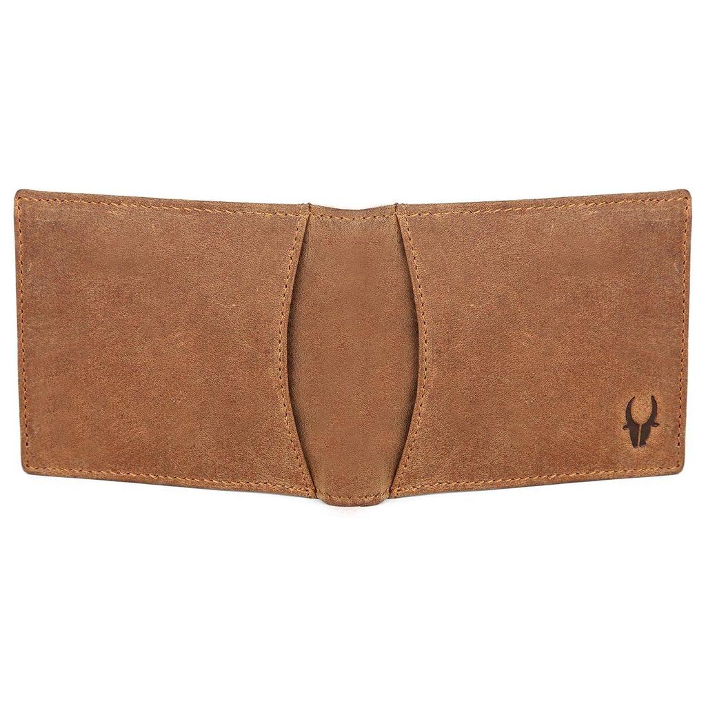 Кожаный кошелек с защитой RFID для мужчин