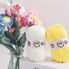 25g*5PCS Soft Milk Cotton Knitting Yarn Anti-Pilling High Quality Knitting Cotton Wool for Crochet Scarf Sweater Hat Doll Craft