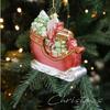 Plastic Christmas Ornaments Cute Christmas Tree Hanging Ornaments  Home Party Decor