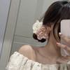 Sweet Peony Flower Hair Clips Seaside Holiday Style Claw Clip Fashion Flower Hairpins  Woman