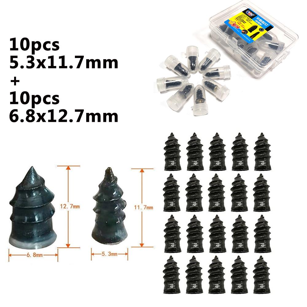 10/40/41 шт. вакуумный гвоздь для ремонта шин универсальный мотоцикл автомобиль грузовик велосипед самостоятельный бескамерный резиновый инструмент для ремонта проколов шин