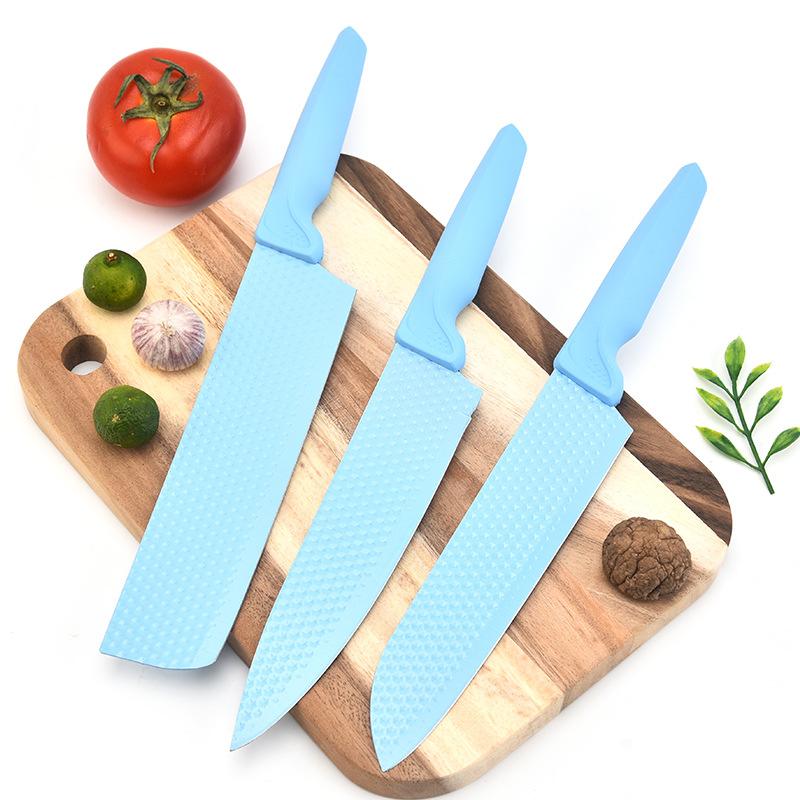 6 шт., наборы ножей, набор кухонных ножей, ножи шеф-повара, кухонный нож для нарезки фруктов, овощечистка, точилка для ножниц