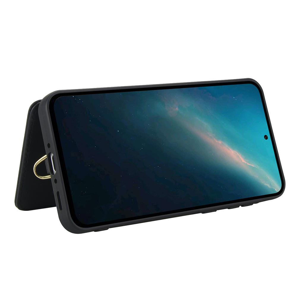 Чехол для Samsung Galaxy A55 5G, вышитые тюльпаны, ПУ кожа, держатель для карт, задняя крышка с плечевым ремнем/ремешком на запястье