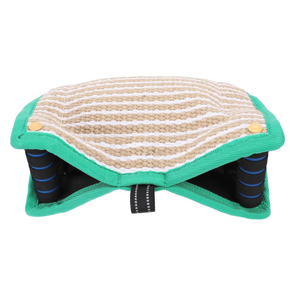 Подушка для укуса собаки, эффективная обучающая износостойкая джутовая игрушка для укуса собаки для немецкой овчарки