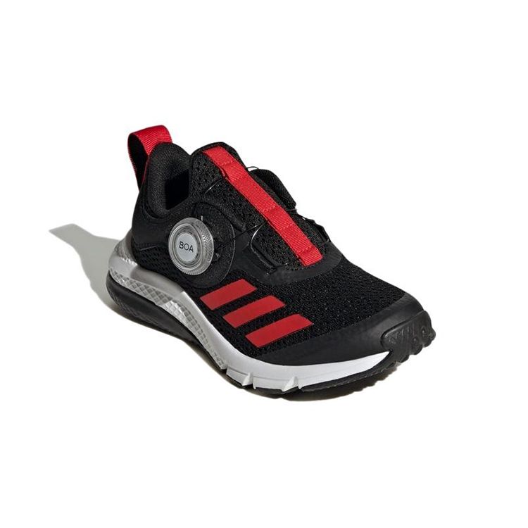 Adidas ActiveFlex Boa K Black Vivid Red Детские кроссовки Core-Black Cloud-White GY6578