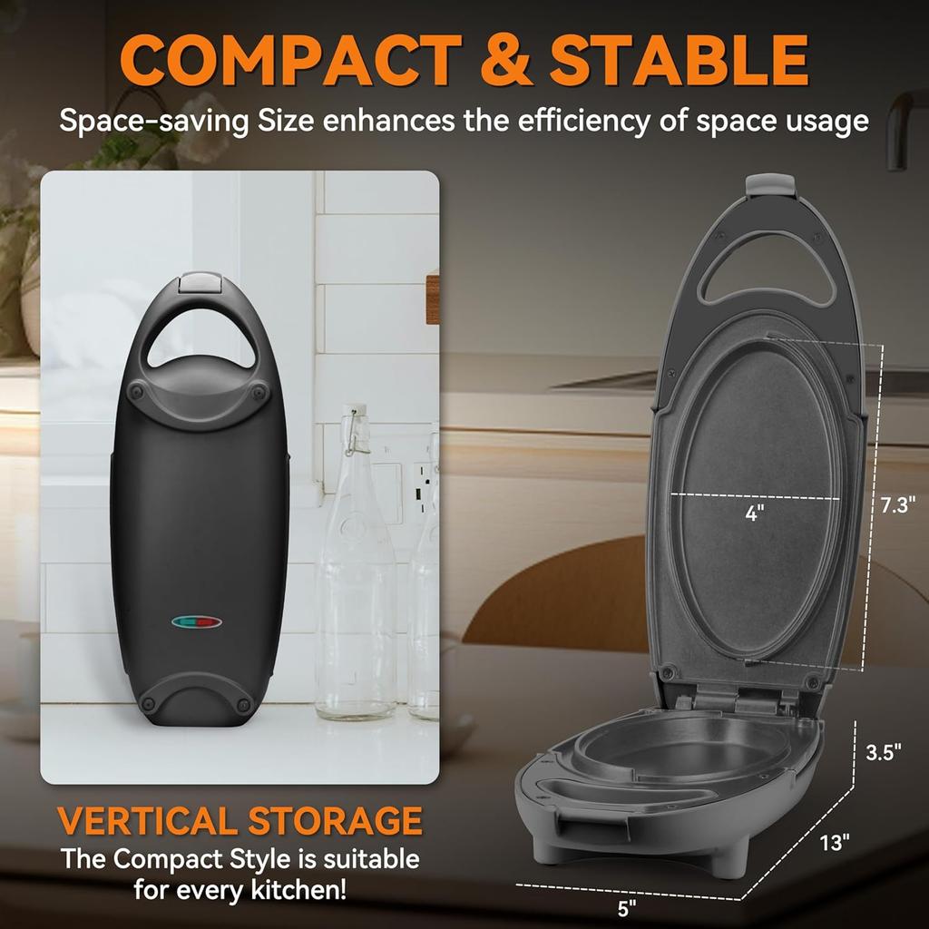 B Электрическая омлетница, Антипригарные поверхности для жарки омлета, Сковорода и сковорода для яиц, Двусторонняя сковорода