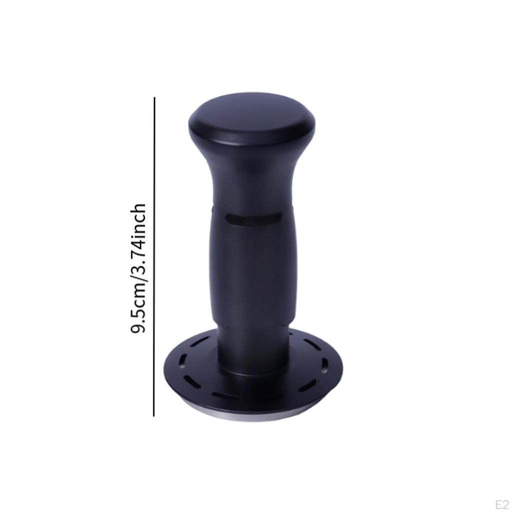 Coffee Hand Tamper Espresso Powder Distribution Professional Flat Base Stainless Steel