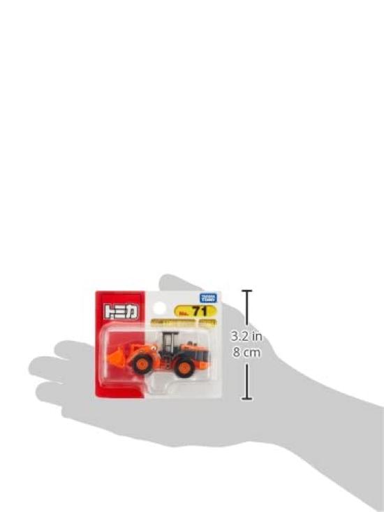 TAKARA TOMY Tomica 071 Строительная техника Hitachi Колесный погрузчик ZW220 Миниатюрная модель автомобиля Игрушка для детей от 3 лет Нет. (Блистерная упаковка)