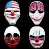 Игра Payday 2 The Heist Wolf Chains Hoxton Dallas Смоляная Маска Хэллоуин Клоун Косплей Реквизит Костюм Вечеринка Фанаты Коллекция Декор Дома