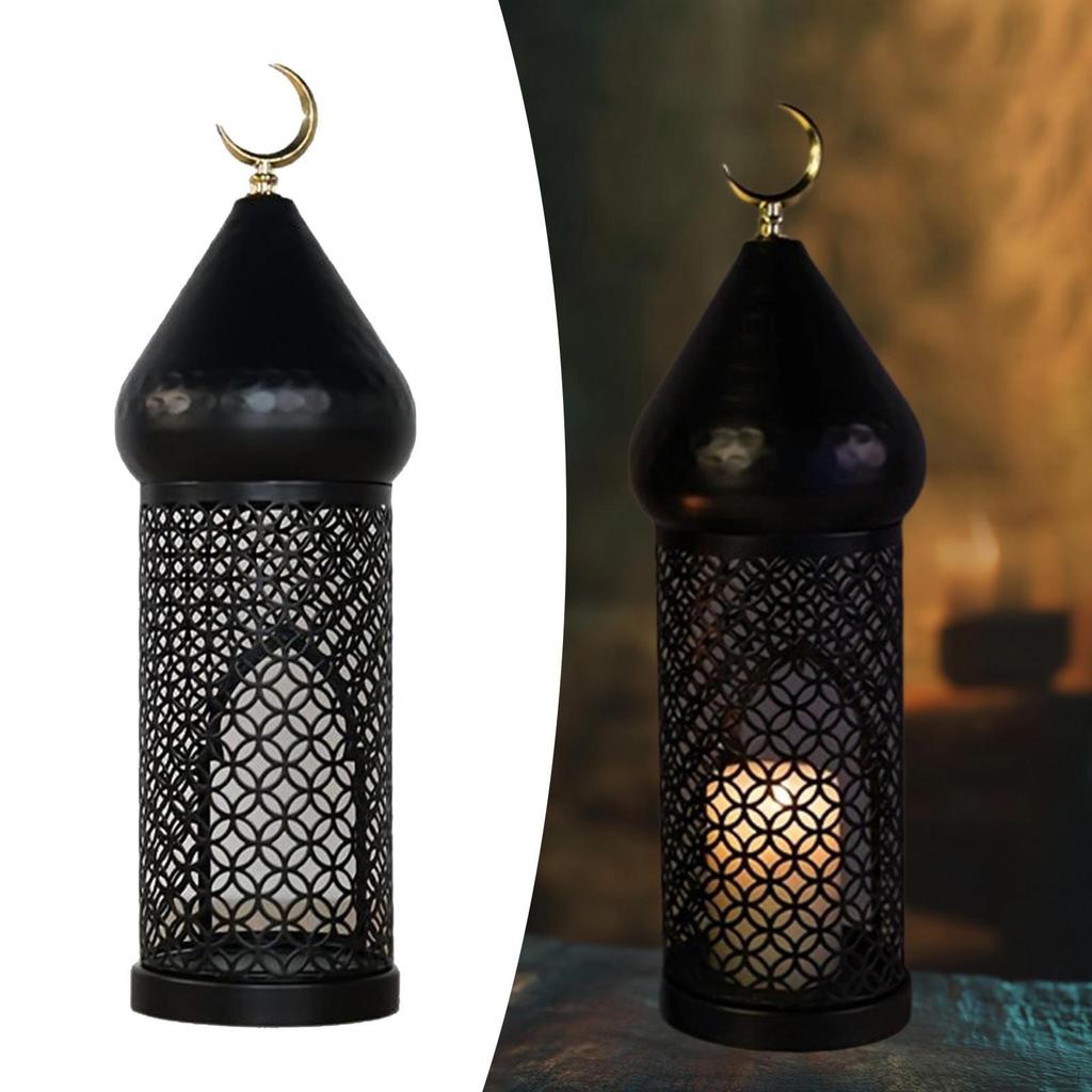 Подсвечник фонарь полая резная лампа марокканская настольная лампа для патио
