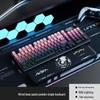 Qianxingzhe V102 Розовый с бобовой пастой RGB Проводная клавиатура