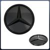 Car Sticker 2025 Hot For Mercedes Benz Front Grill Mirror Emblem Black And Silver Newest 3D Style Emblems Fit For Mercedes Benz 