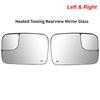 Heated Towing Rearview Mirror With Blind Spot Corner Glass For Dodge Ram 1500 2500 3500 Car Door Side Mirror Glass