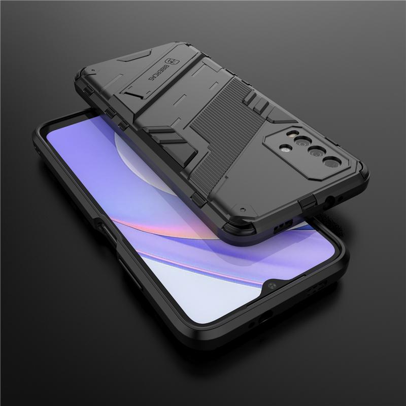 For Peatkop Xiaomi Redmi 9T Case Armor Shockproof Protection Cover For Xiaomi Redmi 9T Stand Holder Rugged Silicone Case