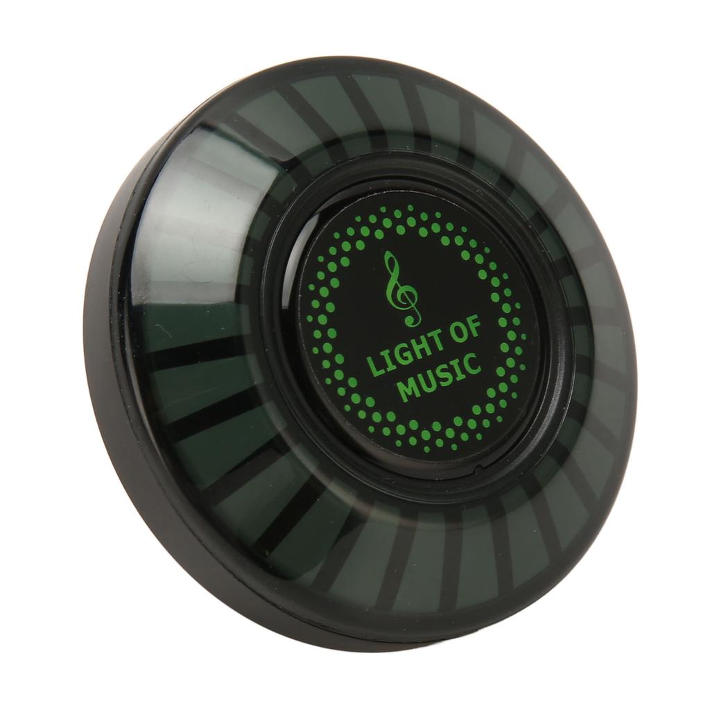 Круглый цветной RGB-звукосниматель с ароматизатором, активируемый голосом, с подсветкой