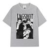 Korean Kpop Hip Hop Group Lngshot Graphic Print Tshirt Unisex Women Clothing Fashion Oversized Short Sleeve Cotton Top Fan Gifts